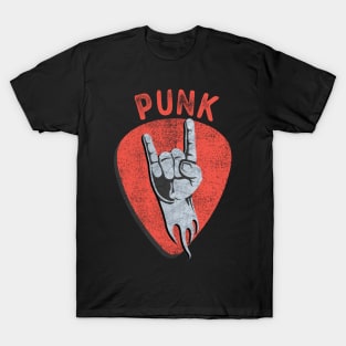 Punk Rock El Diablo Hand Sign Rocker T-Shirt